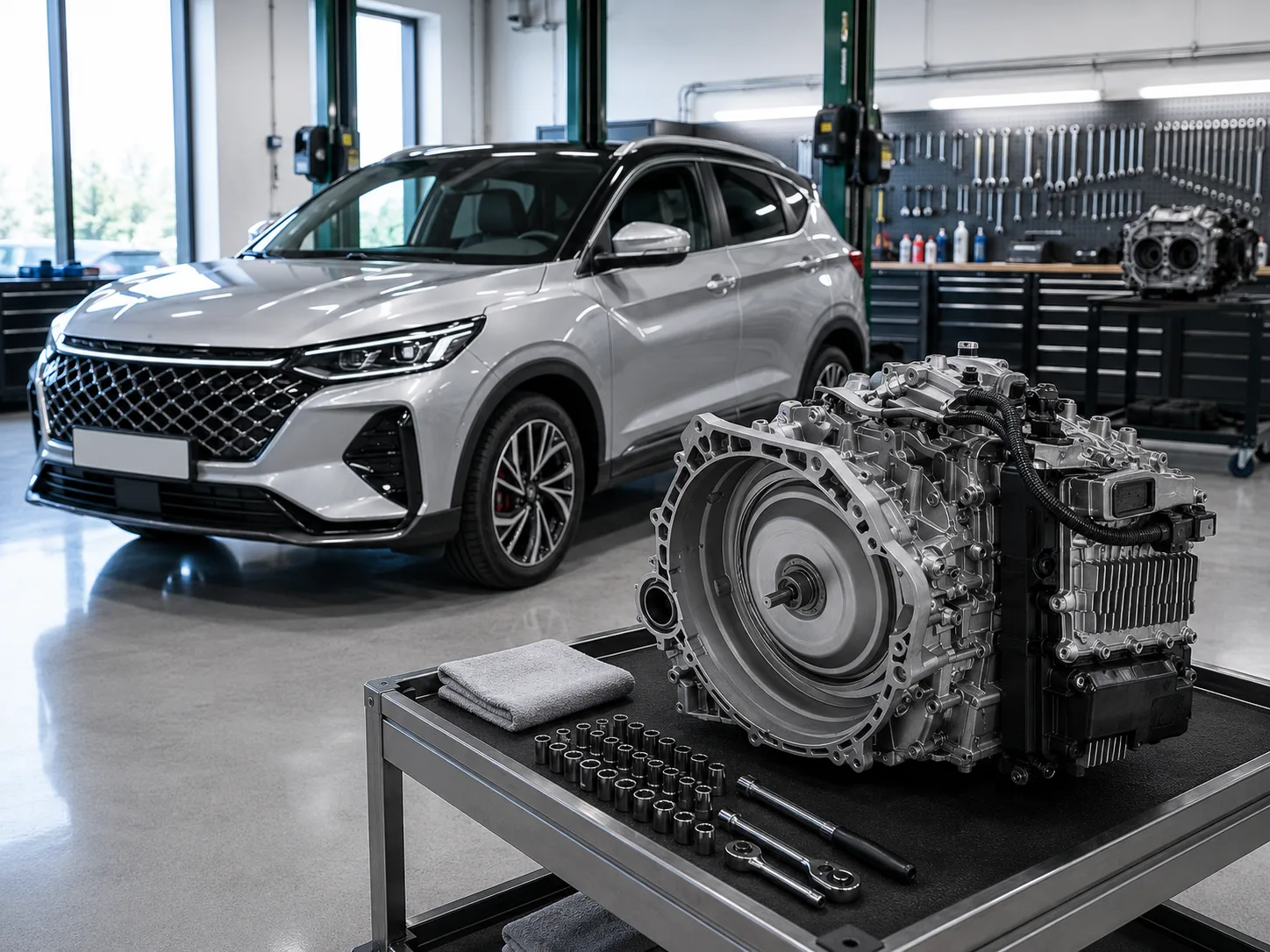 Belgee X50 с коробкой Мокрый 7DCT (Chery DCT290, Geely 7DCT, Haval 7DCT, GAC 7DCT) — ремонт DCT в Москве