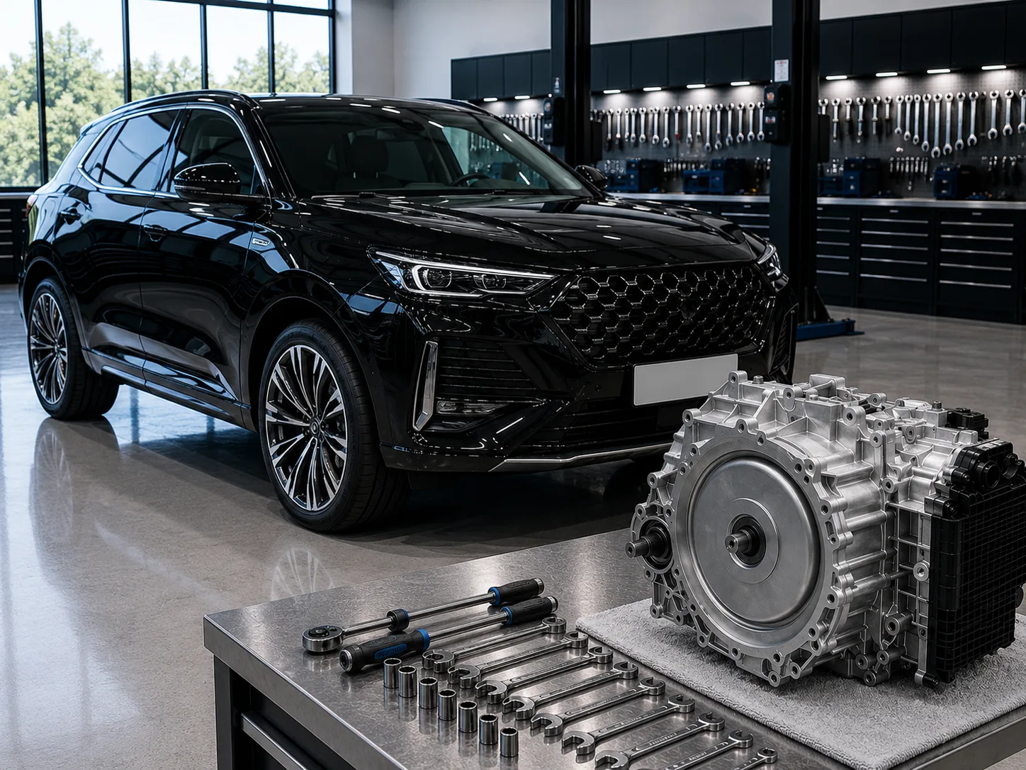 Changan UNI-K с коробкой BorgWarner / Getrag 6DCT451 / 7DCT (Changan, Haval H6, Volvo XC) — ремонт DCT в Москве
