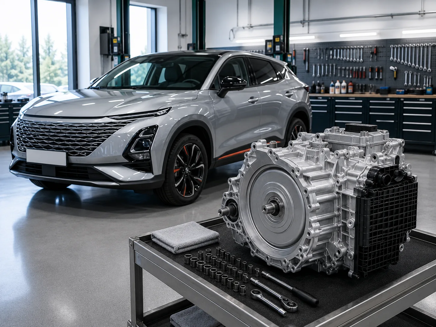 Changan UNI-T с коробкой BorgWarner / Getrag 6DCT451 / 7DCT (Changan, Haval H6, Volvo XC) — ремонт DCT в Москве