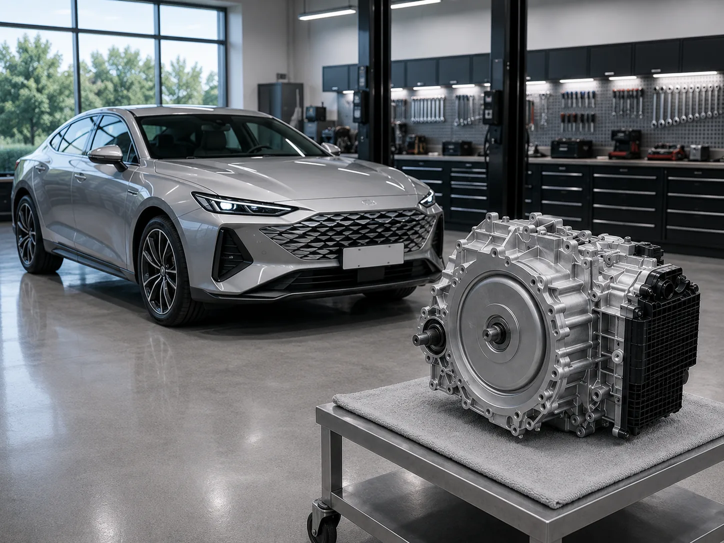 Changan UNI-V с коробкой BorgWarner / Getrag 6DCT451 / 7DCT (Changan, Haval H6, Volvo XC) — ремонт DCT в Москве