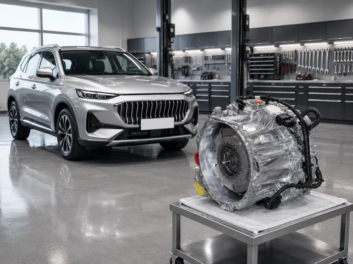 Exeed LX с коробкой Мокрый 7DCT (Chery DCT290, Geely 7DCT, Haval 7DCT, GAC 7DCT) — ремонт DCT в Москве