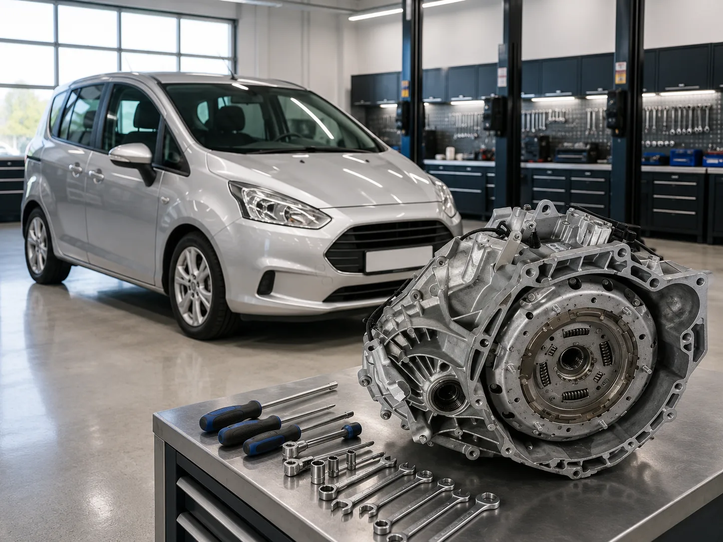 Ford B-MAX с коробкой PowerShift 6DCT250 — ремонт DCT в Москве