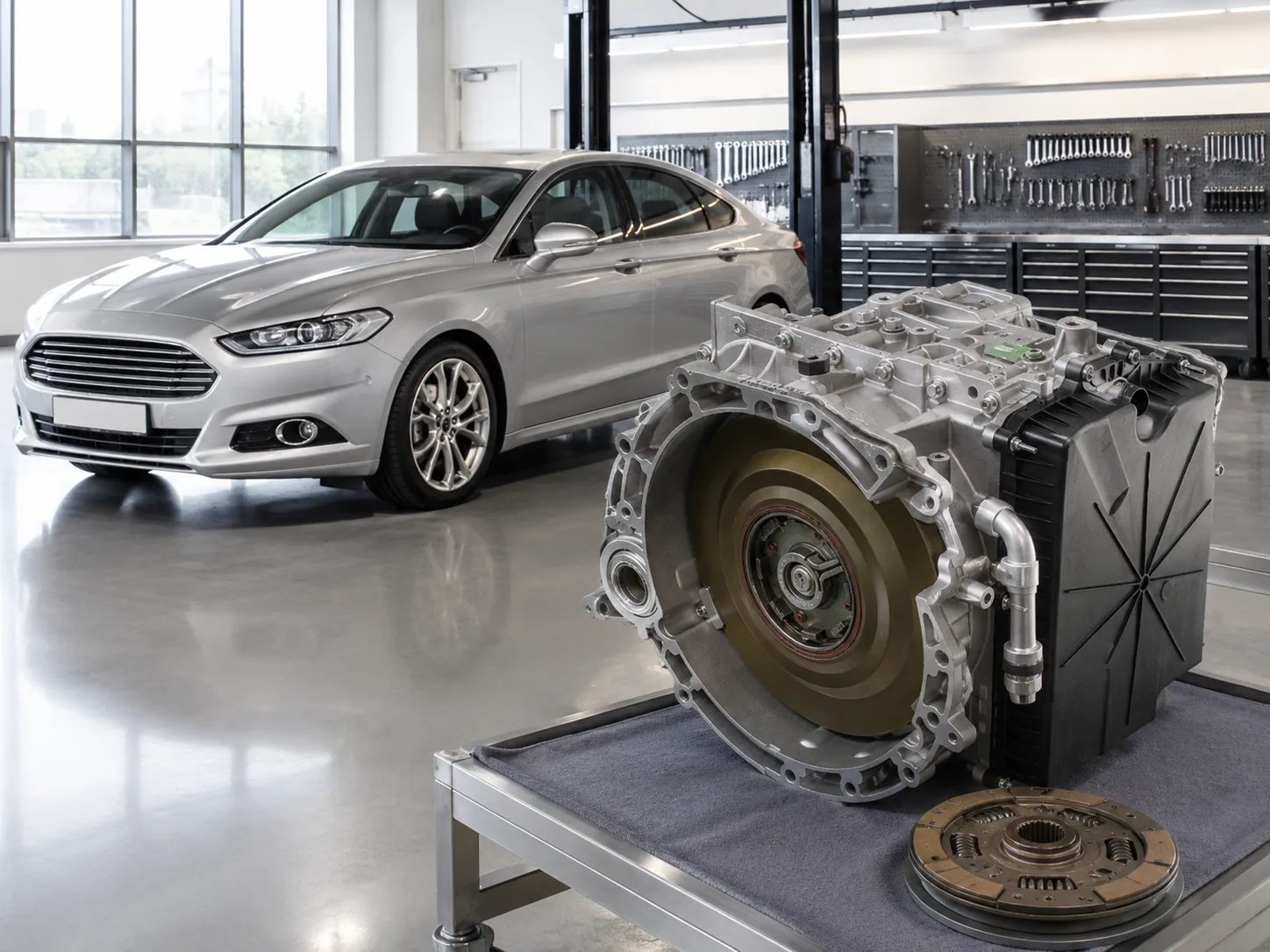 Ford Mondeo с коробкой PowerShift 6DCT450 — ремонт DCT в Москве