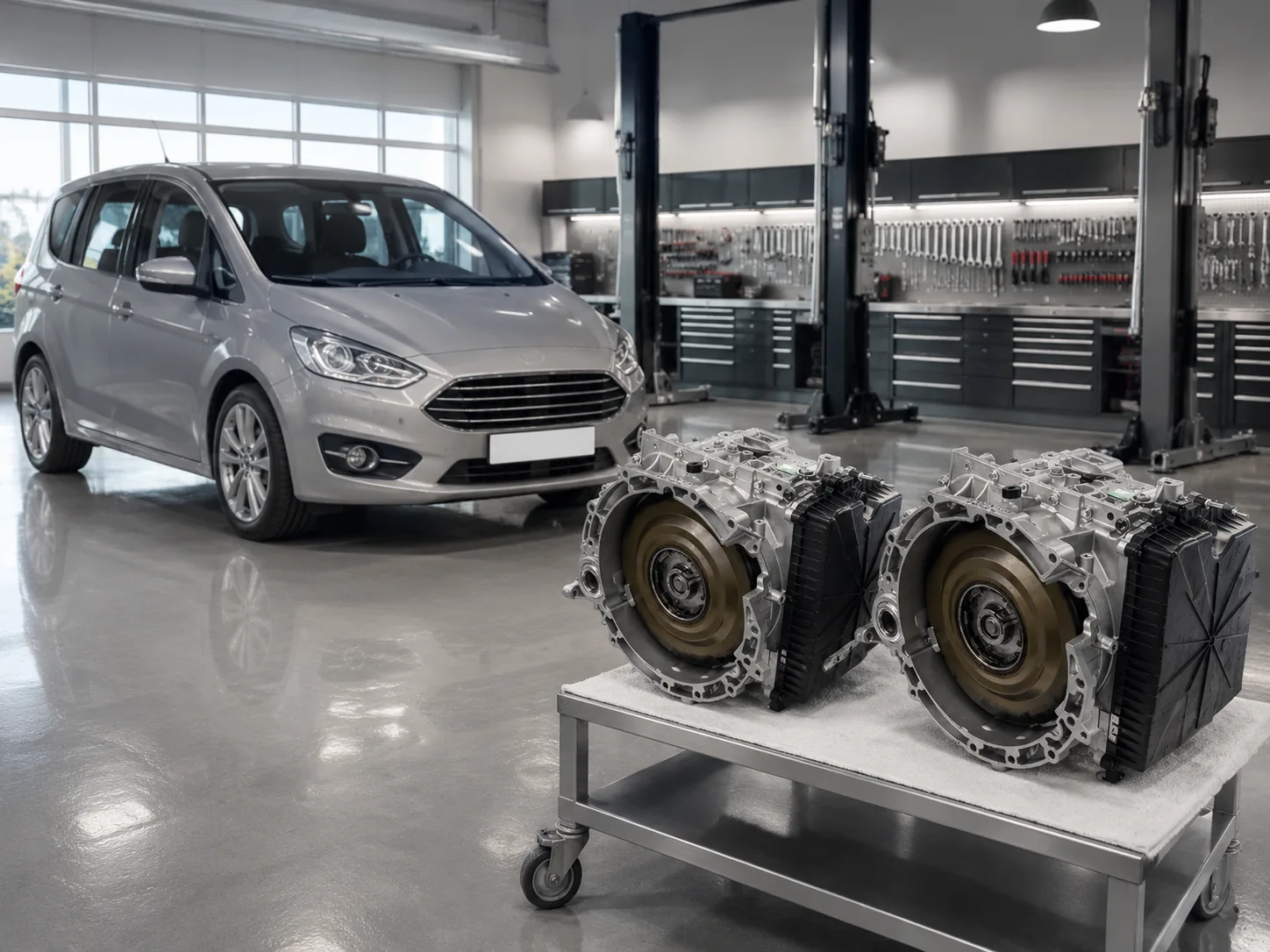 Ford S-MAX с коробкой PowerShift 6DCT450 — ремонт DCT в Москве