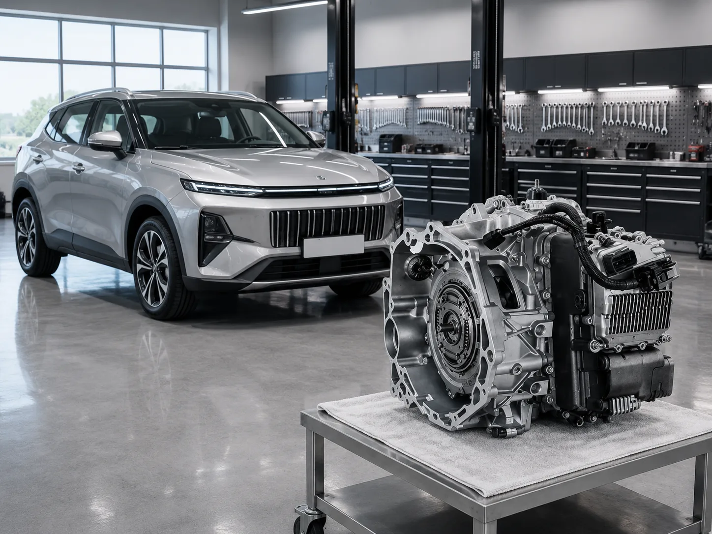 GAC GS3 с коробкой Мокрый 7DCT (Chery DCT290, Geely 7DCT, Haval 7DCT, GAC 7DCT) — ремонт DCT в Москве