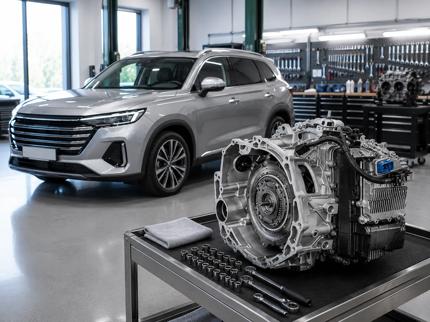 GAC GS4 с коробкой Мокрый 7DCT (Chery DCT290, Geely 7DCT, Haval 7DCT, GAC 7DCT) — ремонт DCT в Москве