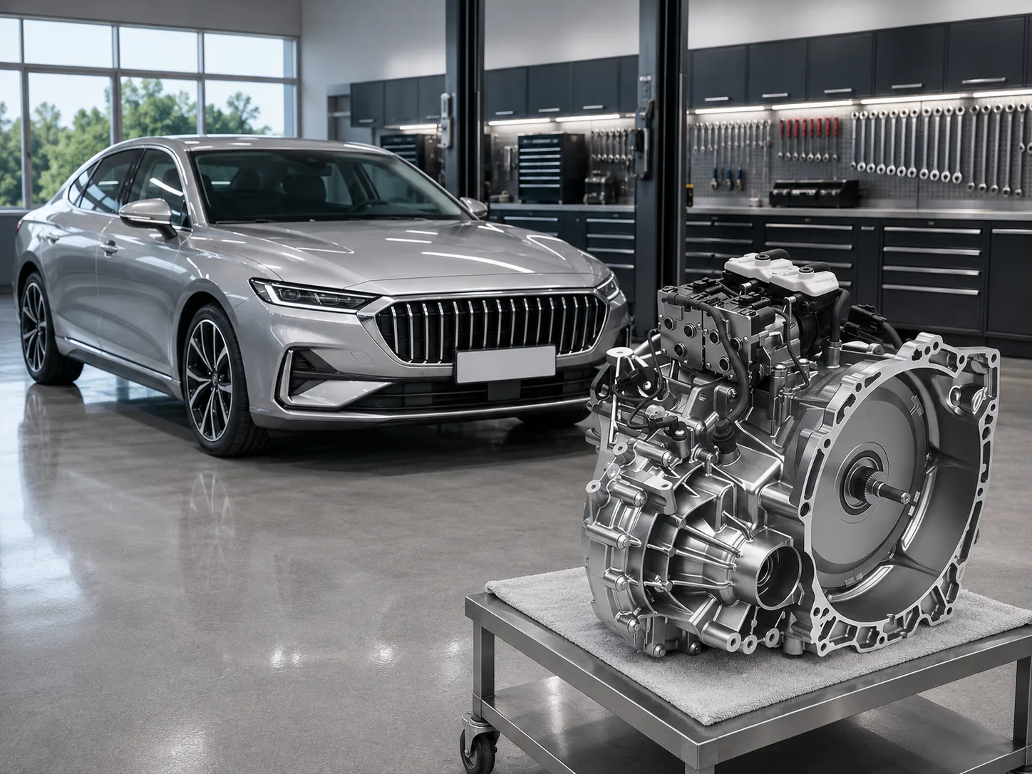 Geely Preface с коробкой Мокрый 7DCT (Chery DCT290, Geely 7DCT, Haval 7DCT, GAC 7DCT) — ремонт DCT в Москве