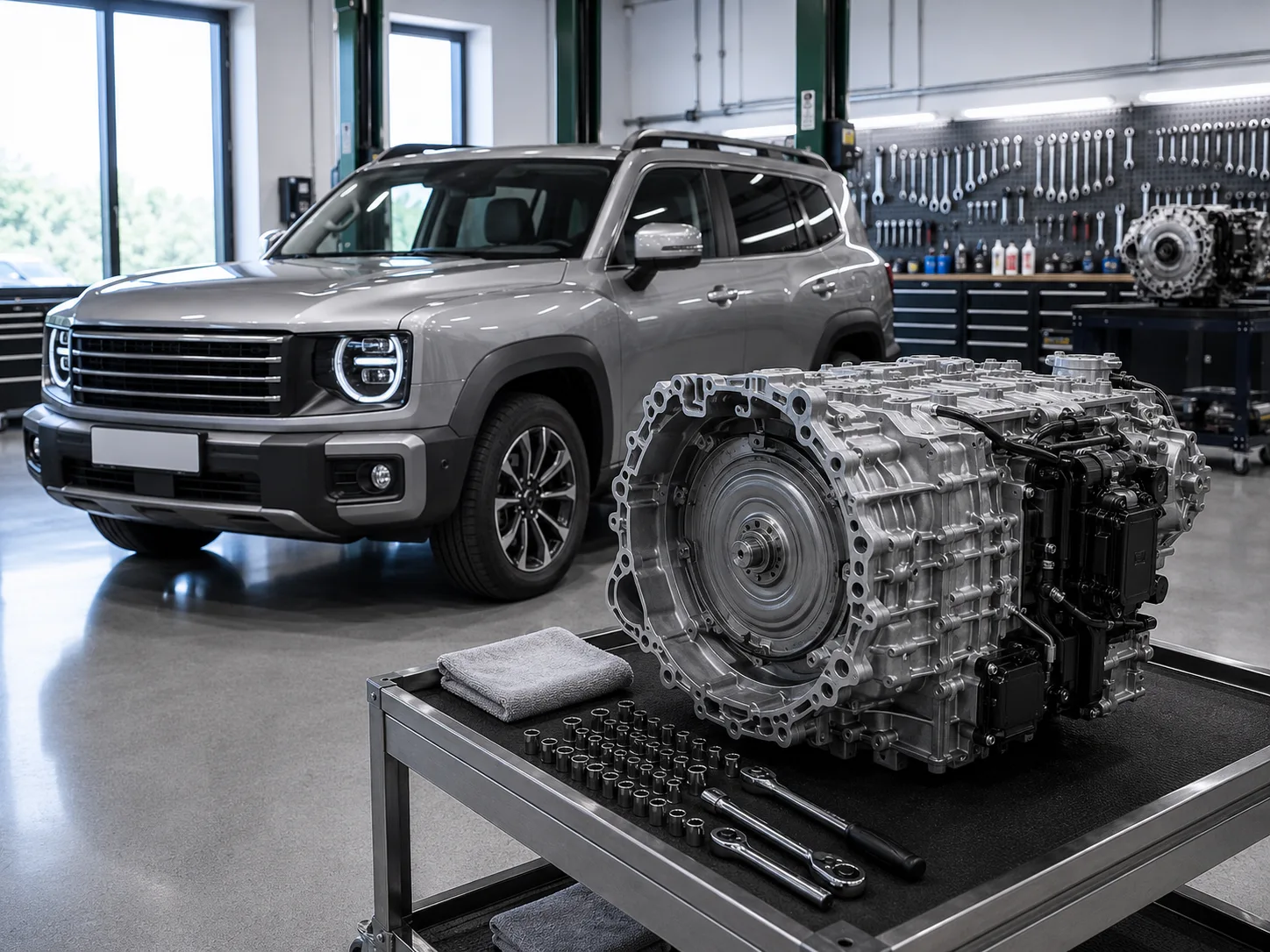 Haval Dargo с коробкой Мокрый 7DCT (Chery DCT290, Geely 7DCT, Haval 7DCT, GAC 7DCT) — ремонт DCT в Москве