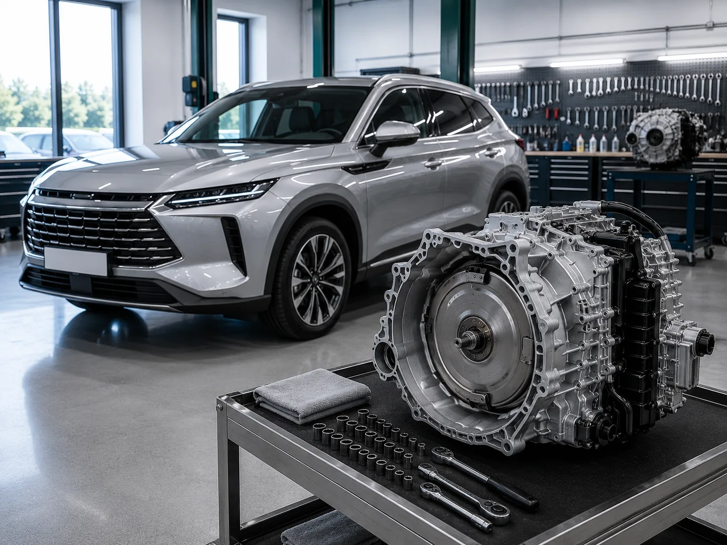 Haval F7 с коробкой Мокрый 7DCT (Chery DCT290, Geely 7DCT, Haval 7DCT, GAC 7DCT) — ремонт DCT в Москве