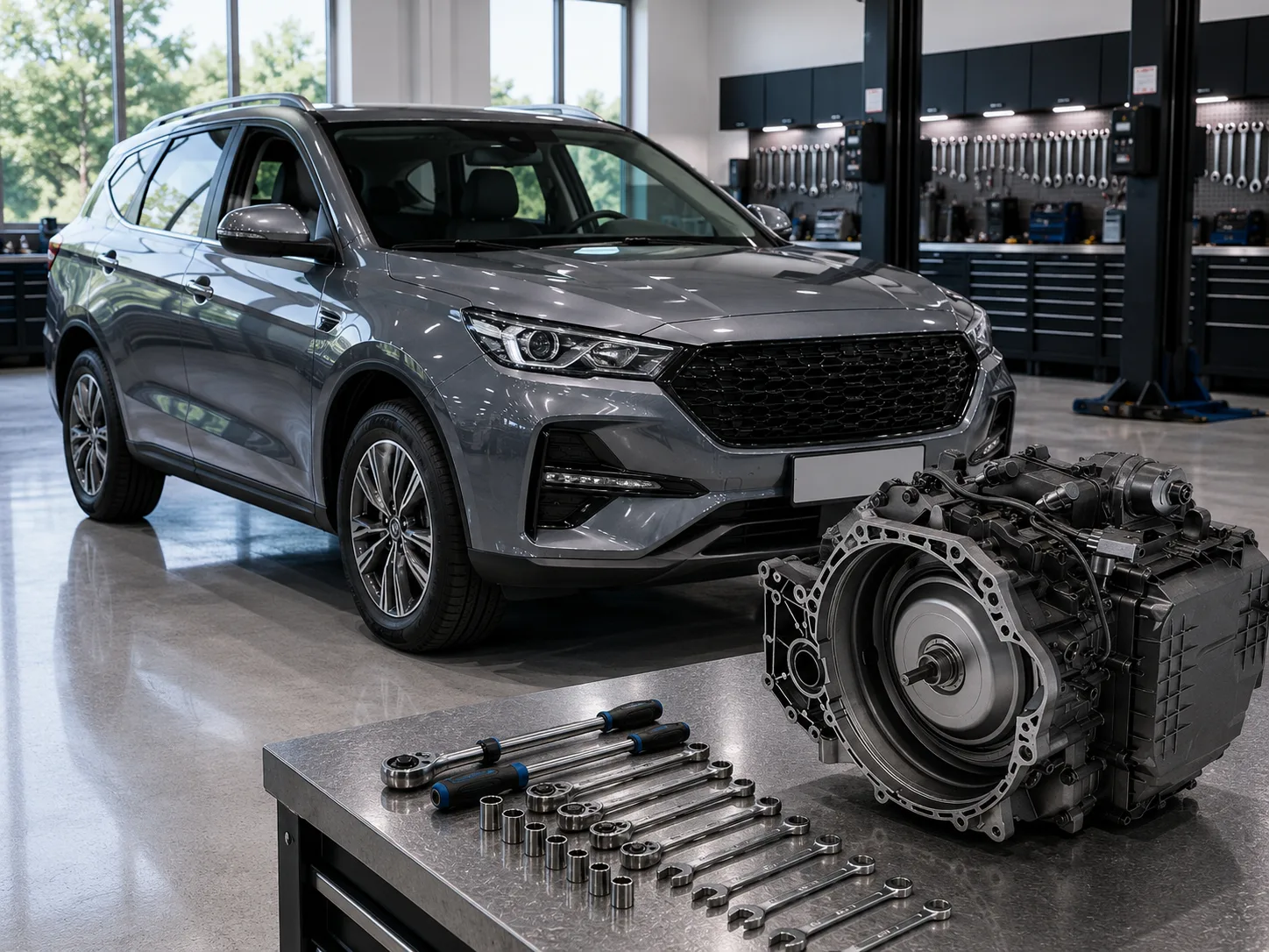 Haval M6 с коробкой Мокрый 7DCT (Chery DCT290, Geely 7DCT, Haval 7DCT, GAC 7DCT) — ремонт DCT в Москве