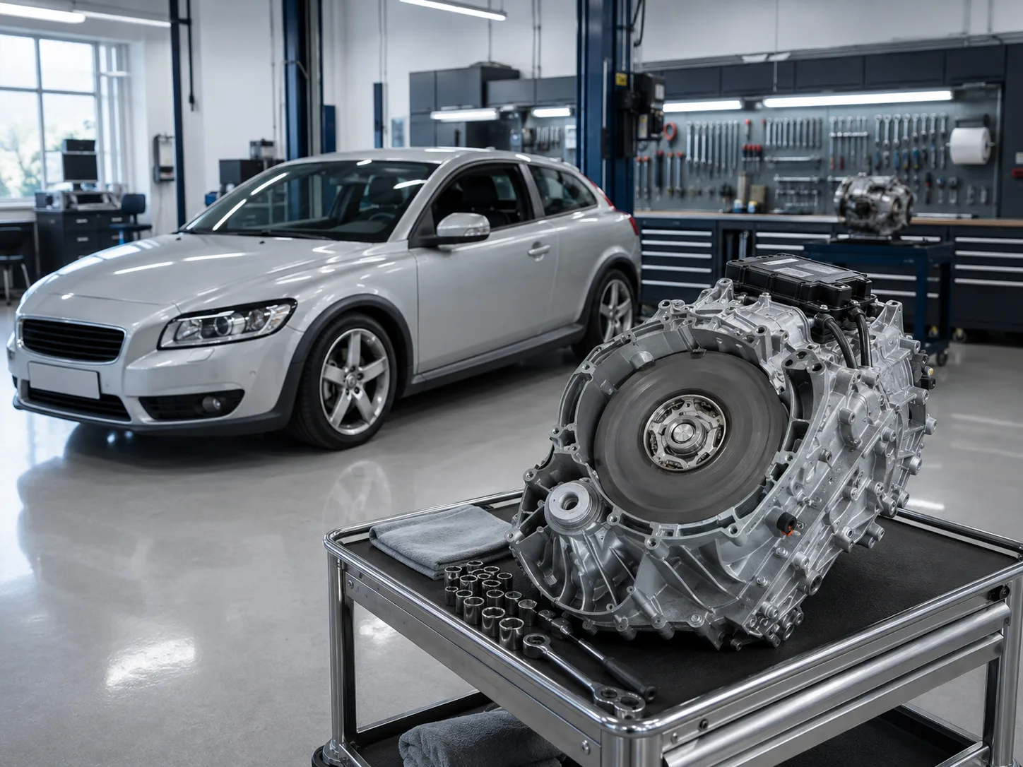 Volvo C30 с коробкой PowerShift 6DCT450 — ремонт DCT в Москве