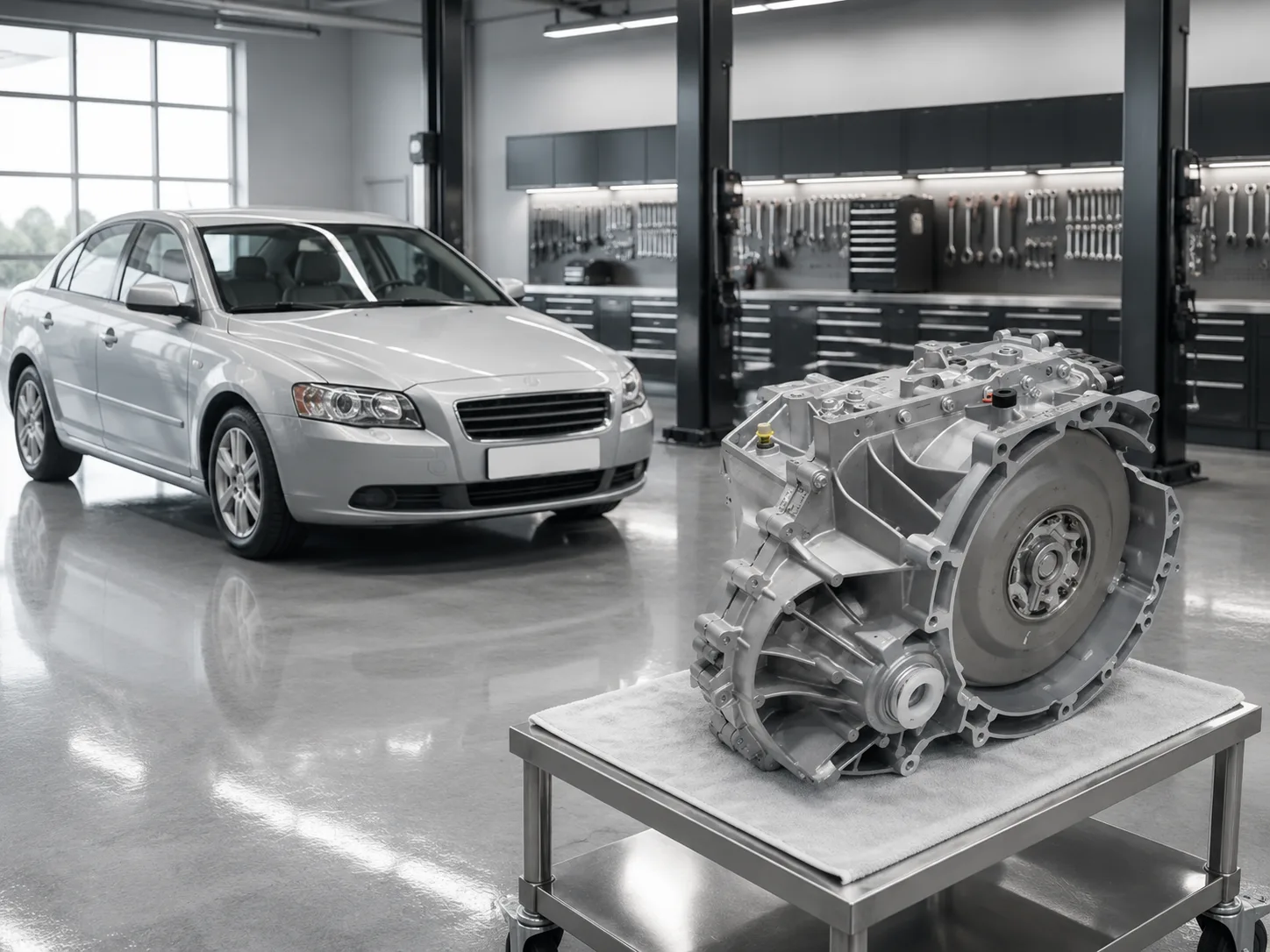 Volvo S40 с коробкой PowerShift 6DCT450 — ремонт DCT в Москве