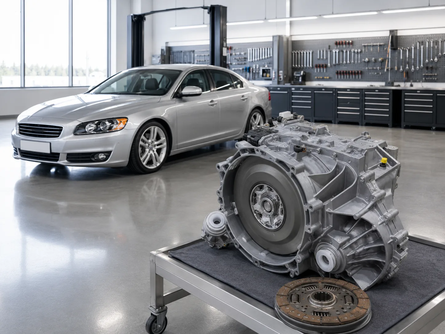 Volvo S60 с коробкой PowerShift 6DCT450 — ремонт DCT в Москве