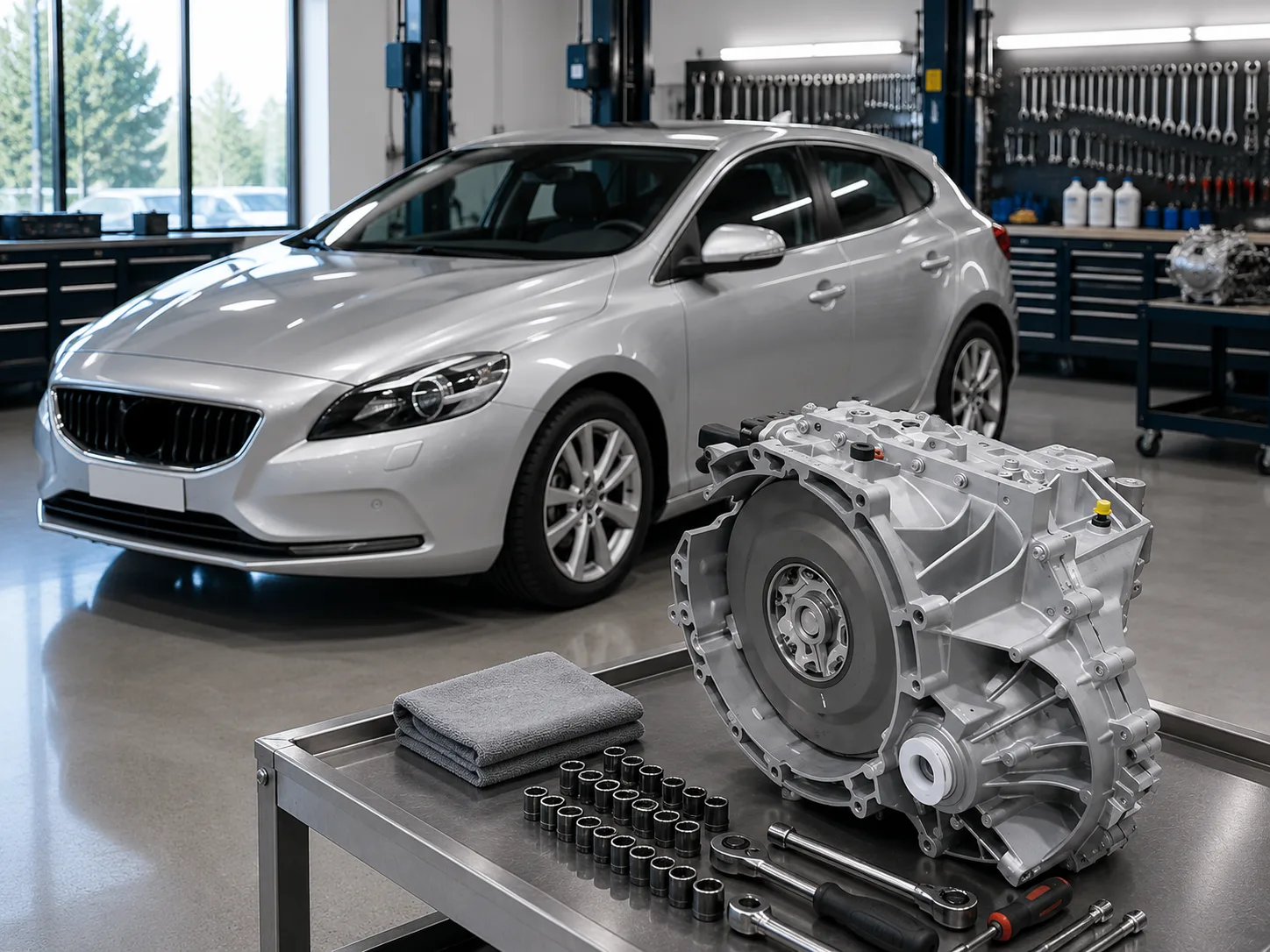 Volvo V40 с коробкой PowerShift 6DCT450 — ремонт DCT в Москве