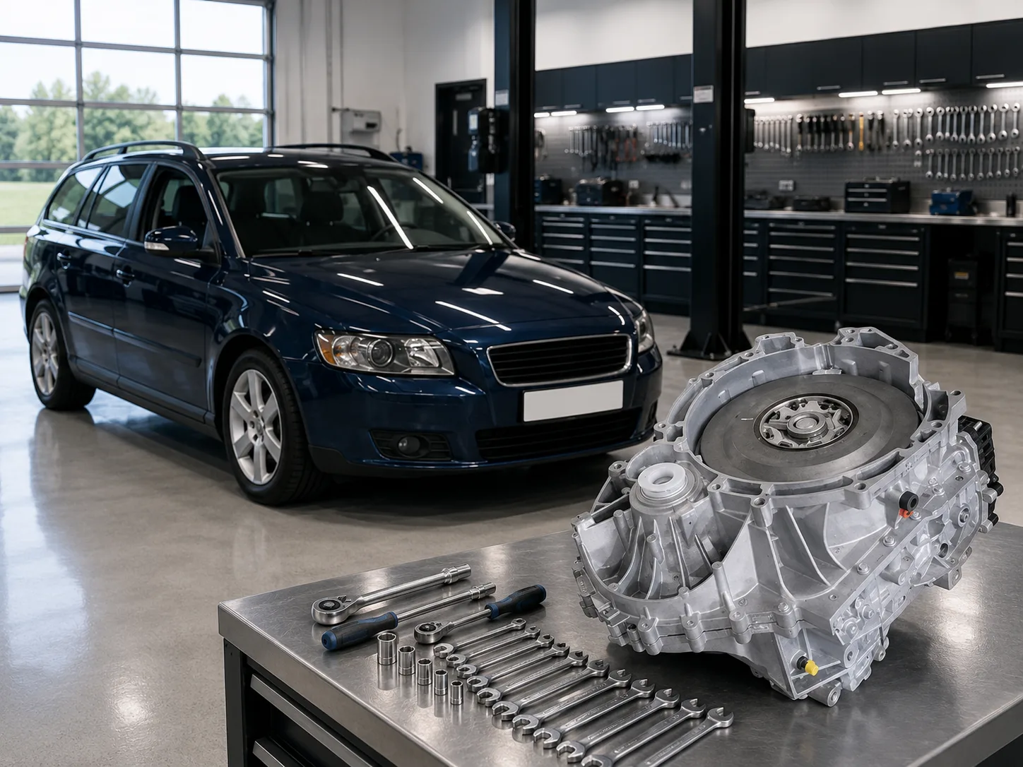 Volvo V50 с коробкой PowerShift 6DCT450 — ремонт DCT в Москве