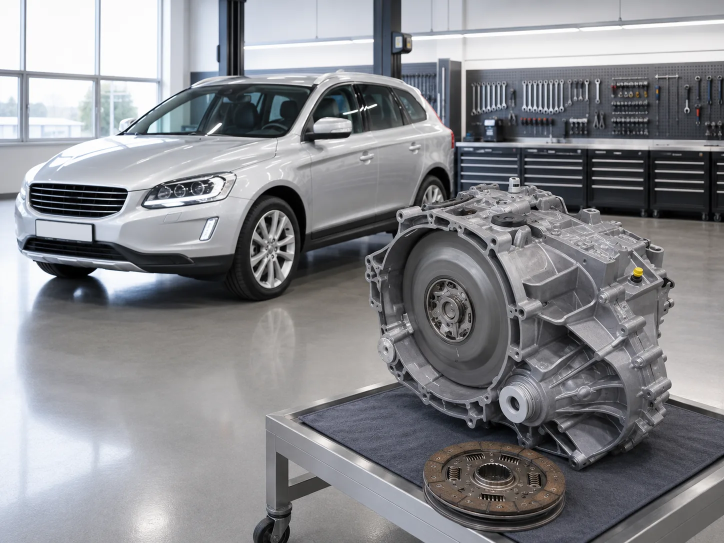 Volvo XC60 с коробкой BorgWarner / Getrag 6DCT451 / 7DCT (Changan, Haval H6, Volvo XC) — ремонт DCT в Москве