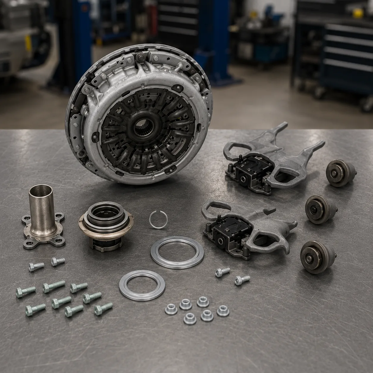 Сухое сцепление 6DCT250 для ремонта PowerShift / DCT в Москве — luk / schaeffler — оригинал для ford focus / fiesta / ecosport